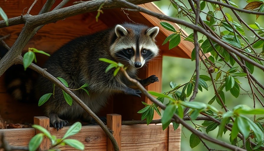 Raccoons are excellent climbers and will use any available structure to gain access to your coop's roof or upper vents. Take a survey of the area surrounding your coop. Trim back any tree branches that hang over or near the coop and run. Move woodpiles, ladders, trellises, or any other items that a raccoon could use as a staircase to gain a higher vantage point. The goal is to create a clear, open space around the coop, forcing a potential predator to approach on the ground where your other defenses are strongest.