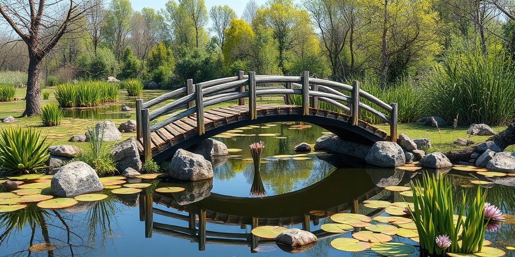 How to Make a Pond Bridge