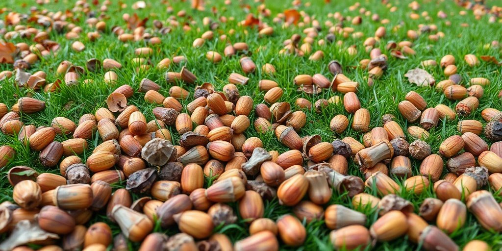 How to Pick Up Acorns from Your Yard